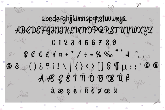 Sweet Bikes Font Poster 5