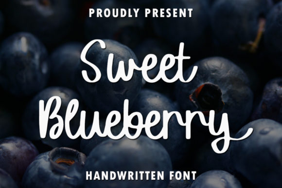 Sweet Blueberry Font