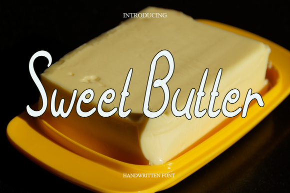 Sweet Butter Font Poster 1