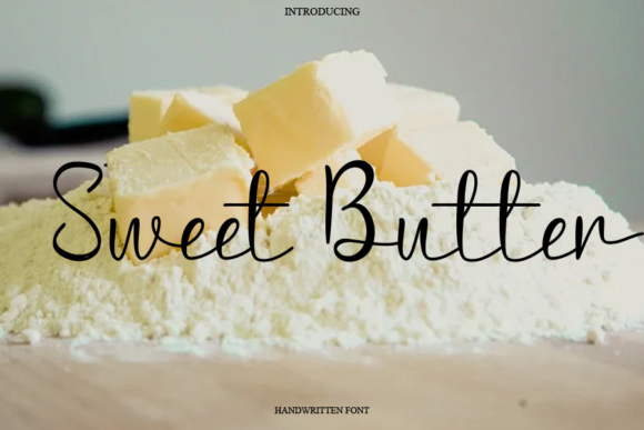 Sweet Butter Font Poster 1