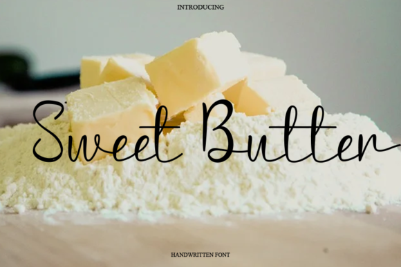 Sweet Butter Font Sweet Butter Font Poster 1