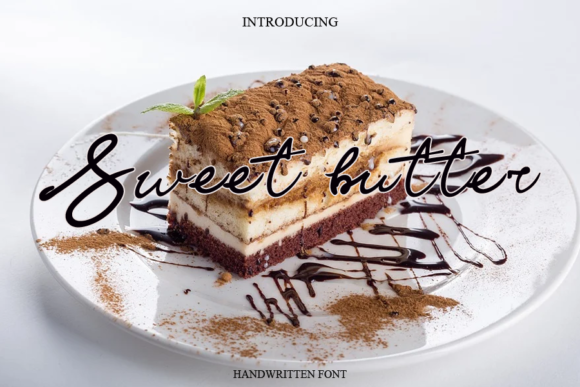 Sweet Butter Font Poster 1