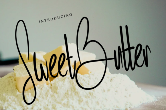 Sweet Butter Font