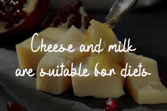 Sweet Cheese Font Poster 3