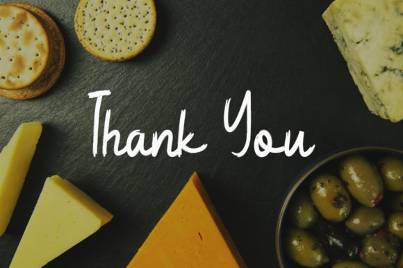 Sweet Cheese Font Poster 5
