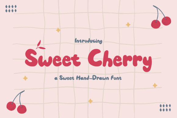 Sweet Cherry Font Poster 1