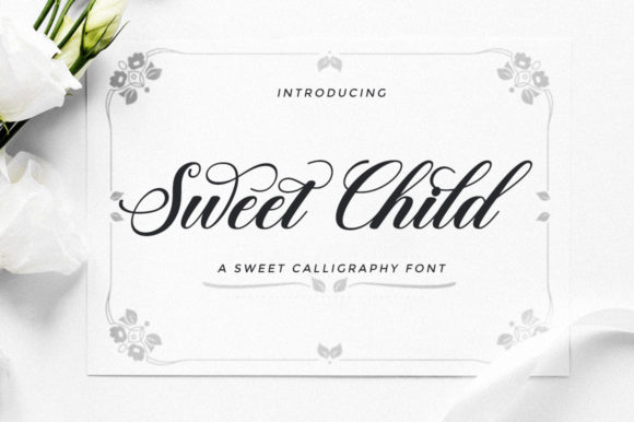 Sweet Child Font Poster 1