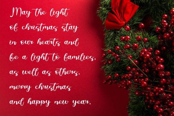 Sweet Christmas Font Poster 2