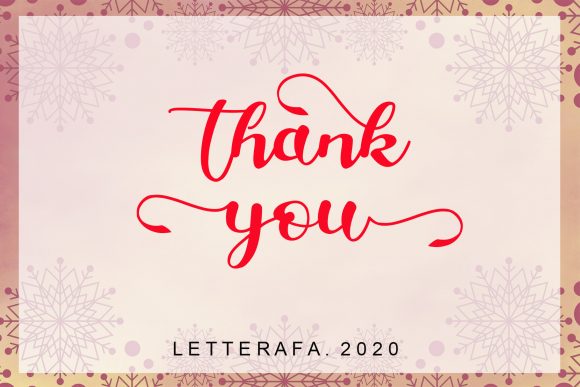 Sweet Christmas Font Poster 9