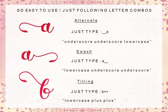 Sweet Christmas Font Poster 10