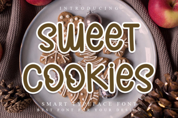 Sweet Cookies Font Poster 1
