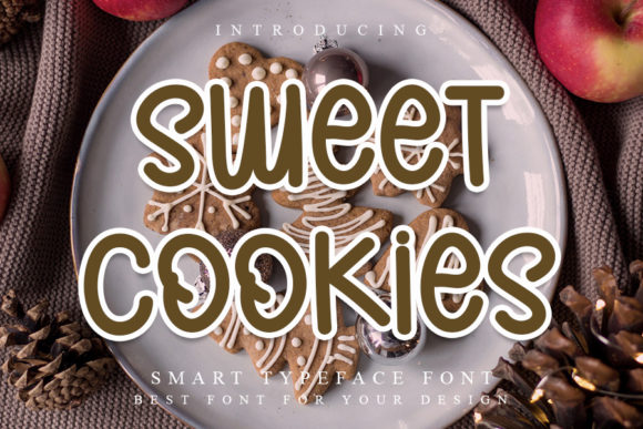 Sweet Cookies Font Poster 1