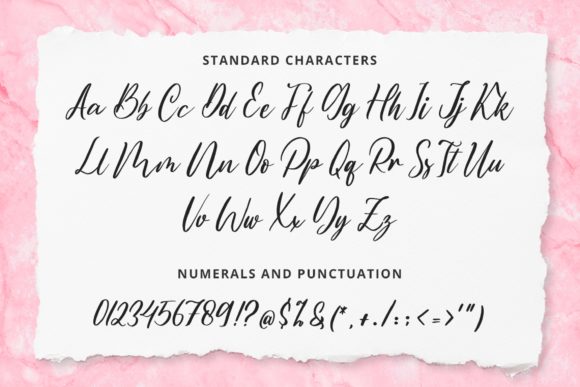 Sweet Couple Font Poster 2