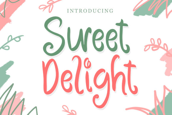 Sweet Delight Font Poster 1
