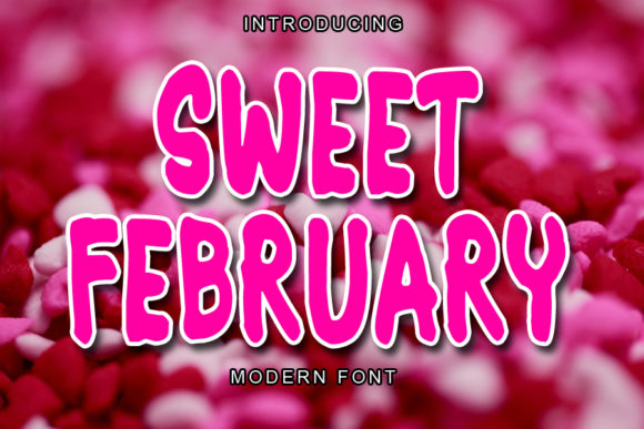 Sweet February Font Poster 1