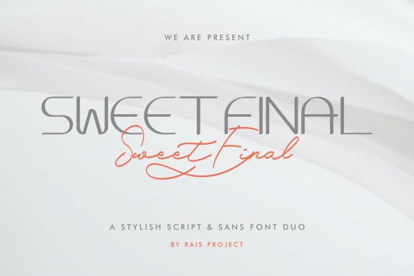 Sweet Final Font Poster 1