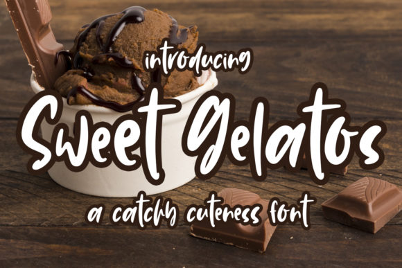 Sweet Gelatos Font