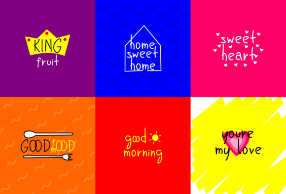 Sweet Heart Font Poster 2