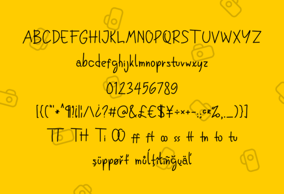 Sweet Heart Font Poster 9