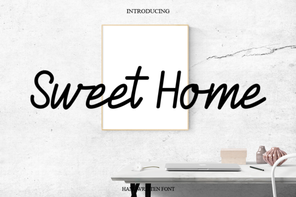 Sweet Home Font Poster 1