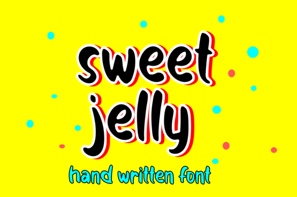 Sweet Jelly Font Poster 1