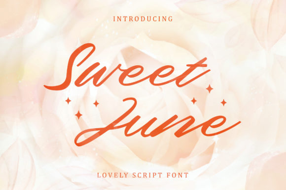 Sweet June Font Poster 1