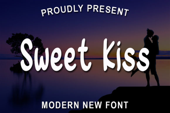 Sweet Kiss Font Poster 1