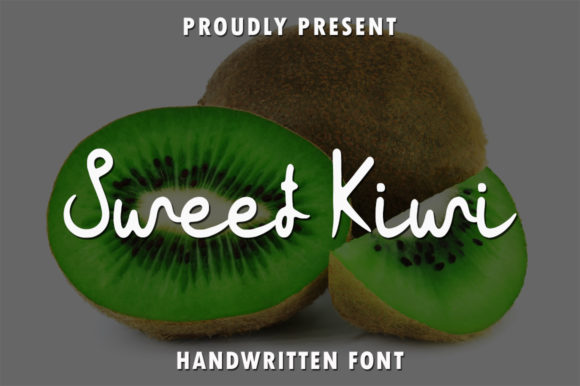 Sweet Kiwi Font Poster 1