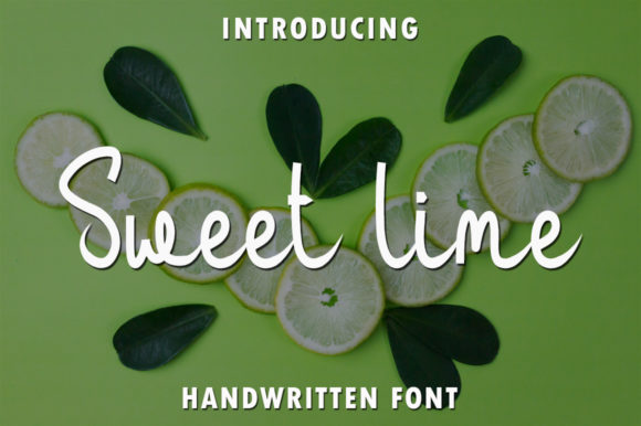 Sweet Lime Font Poster 1