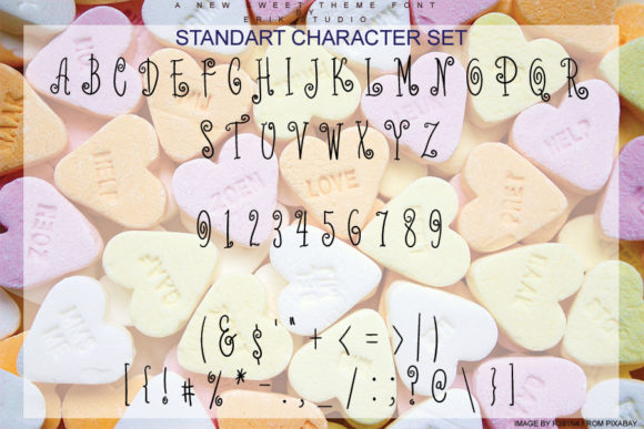 Sweet Lollipop Font Poster 5