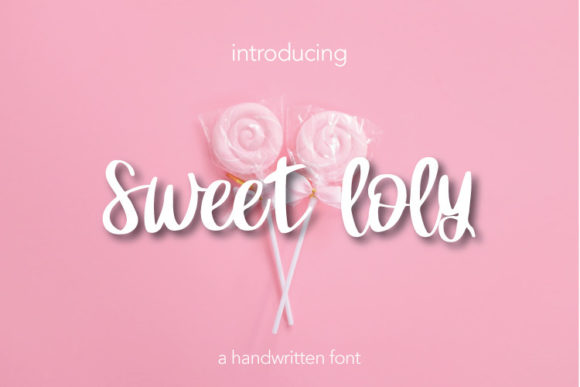 Sweet Loly Font Poster 1