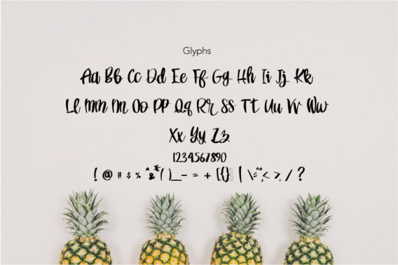 Sweet Loly Font Poster 4