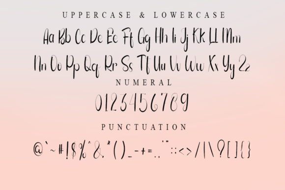 Sweet Love Font Poster 3