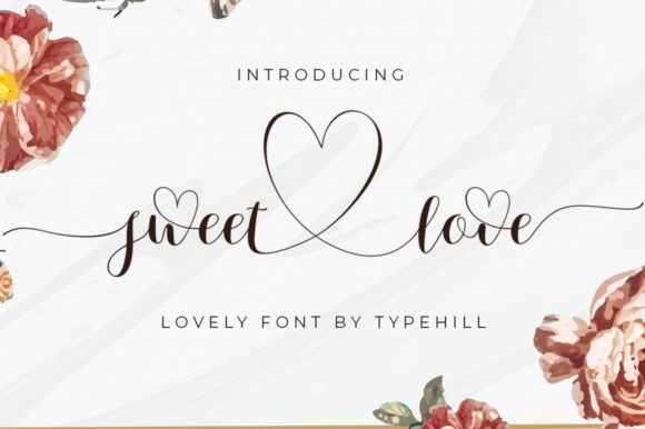 Sweet Love Font Poster 10