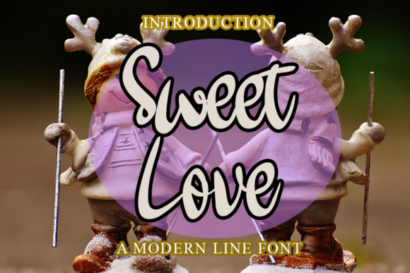 Sweet Love Font Sweet Love Font Poster 1