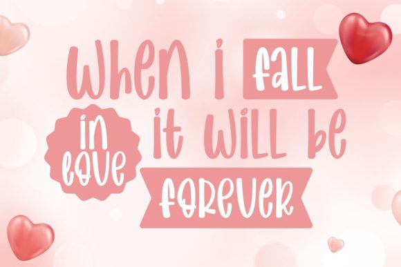 Sweet Loyalty Font Poster 2