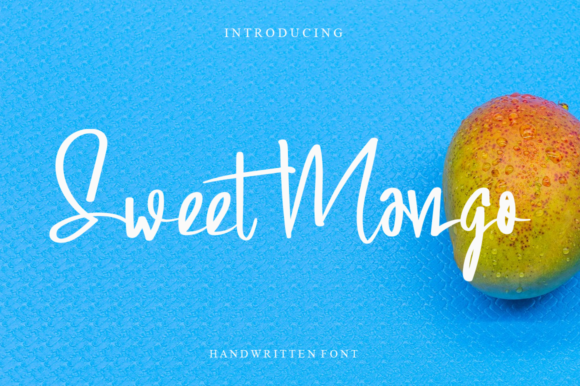 Sweet Mango Font Poster 1