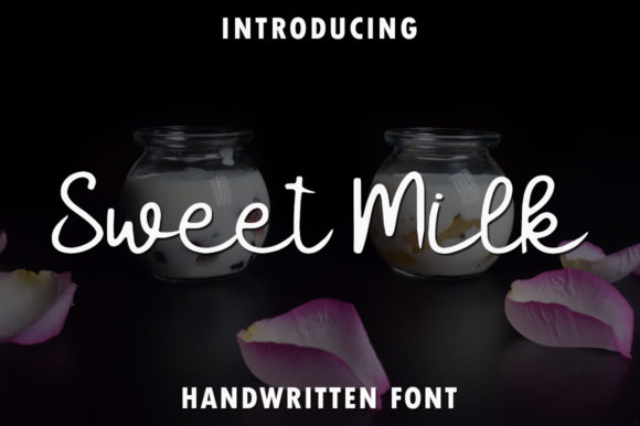 Sweet Milk Font Poster 1