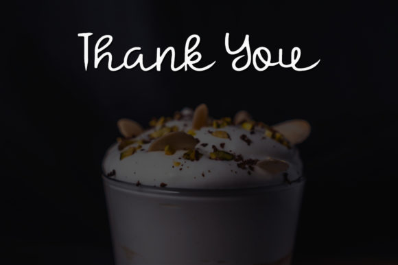 Sweet Milk Font Poster 5