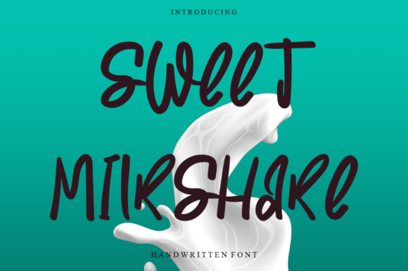 Sweet Milkshake Font