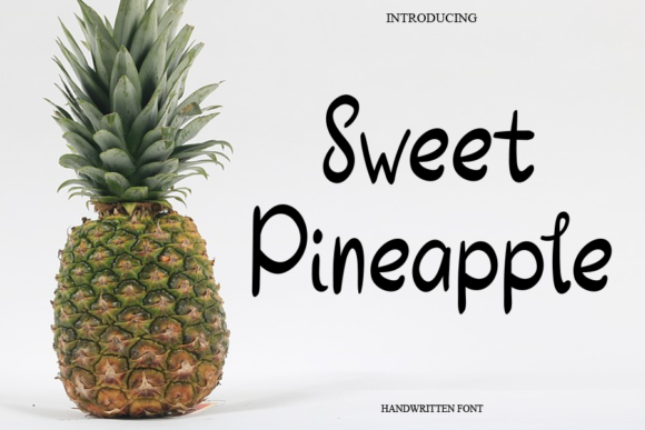 Sweet Pineapple Font Poster 1