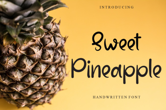 Sweet Pineapple Font Poster 1