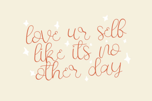 Sweet Pretty Font Poster 4