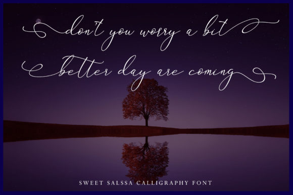 Sweet Salssa Font Poster 9
