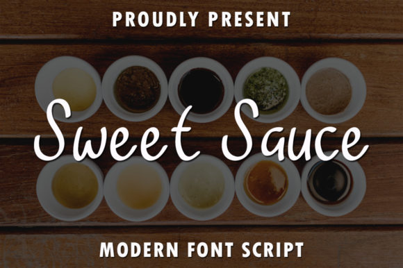 Sweet Sauce Font Poster 1