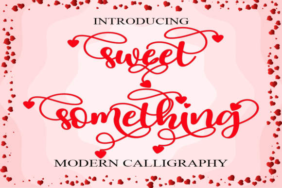 Sweet Something Font Poster 1