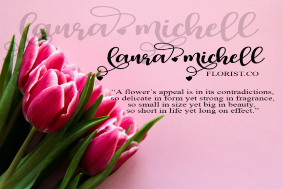 Sweet Something Font Poster 5