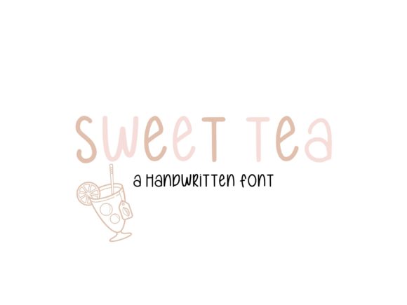 Sweet Tea Font Poster 1