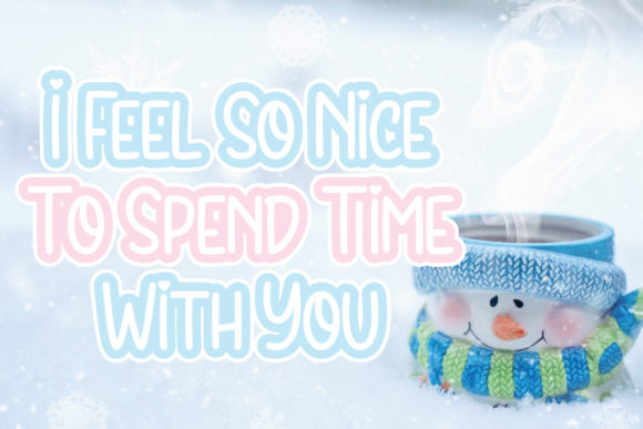 Sweet Valentine Font Poster 2