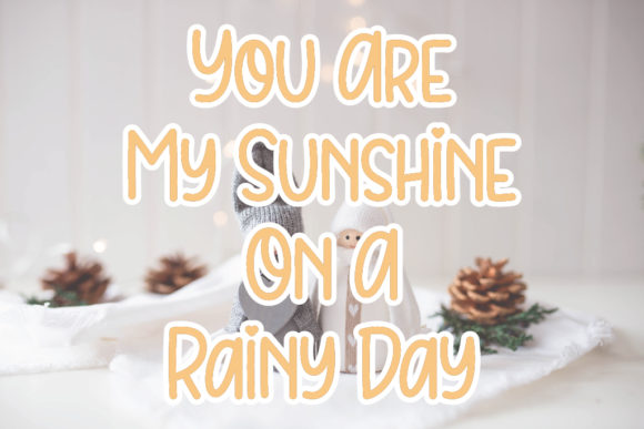 Sweet Valentine Font Poster 3